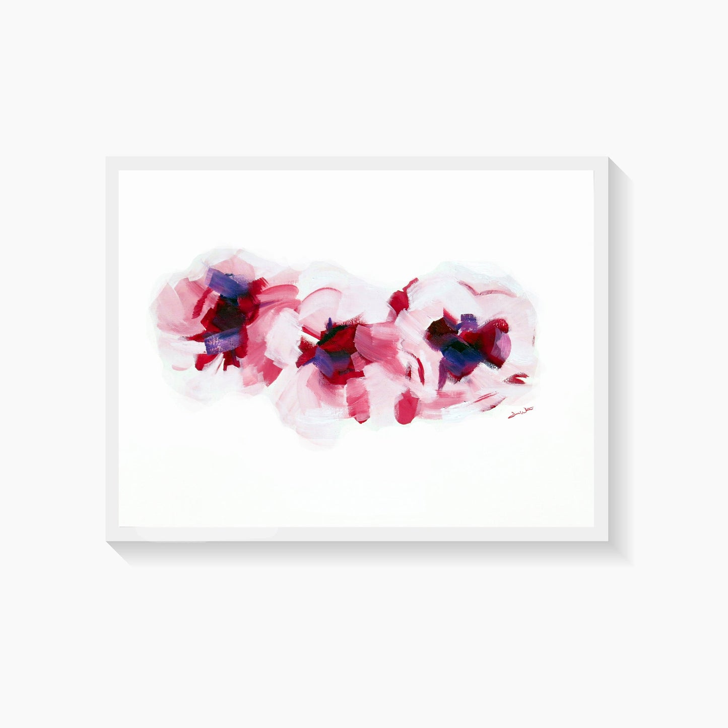 Cherry Blossoms Painting Art Print - Dave White Artist