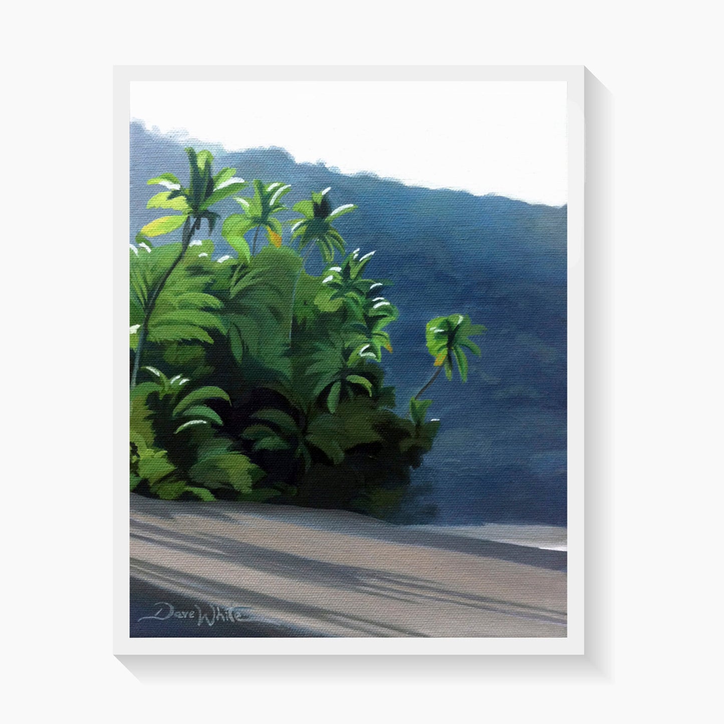 Corcovado Costa Rica Beach Painting Art Print - Dave White Artist