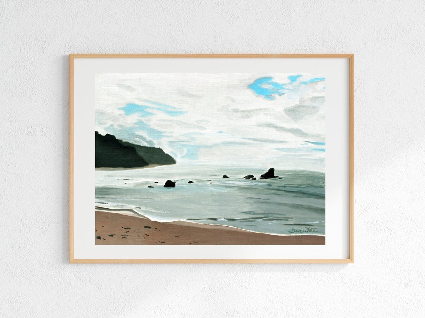 Corcovado Seascape 9x12 Wall Art Print Costa Rica - New Life Calligraphy