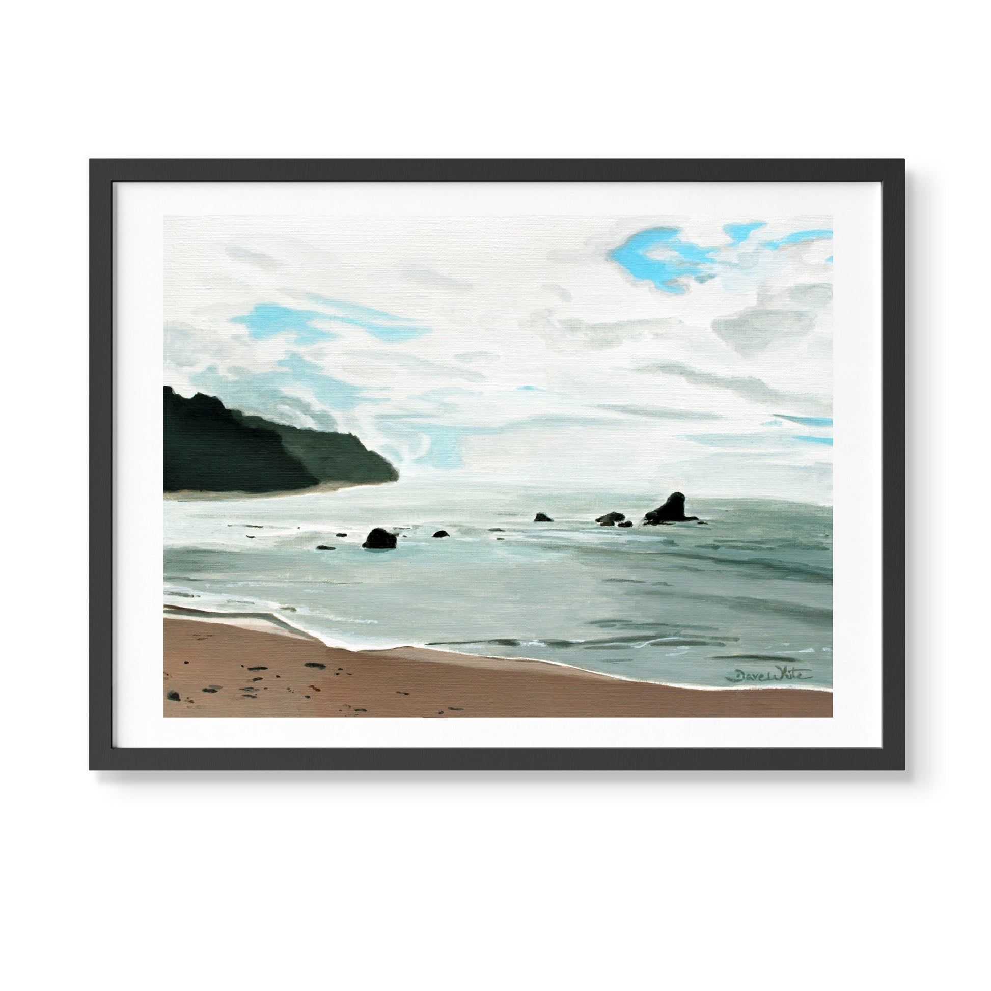 Corcovado Seascape 9x12 Wall Art Print Costa Rica - New Life Calligraphy