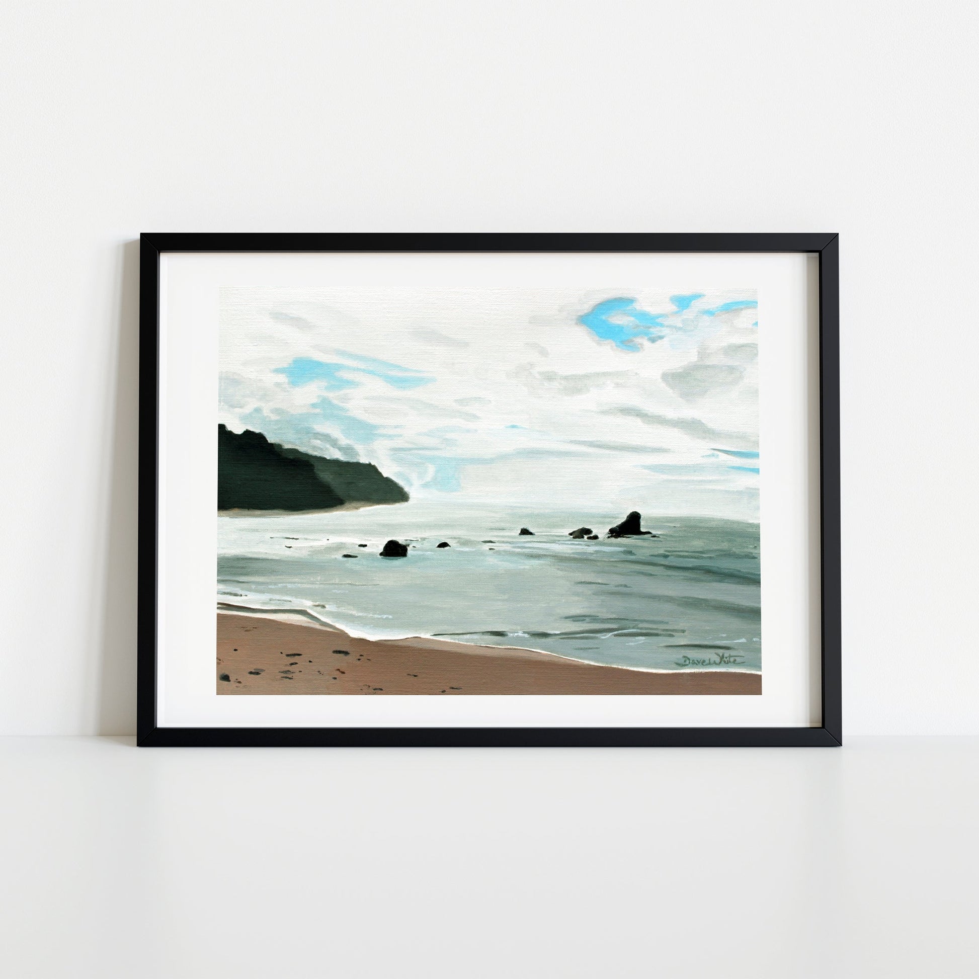 Corcovado Seascape 9x12 Wall Art Print Costa Rica - New Life Calligraphy